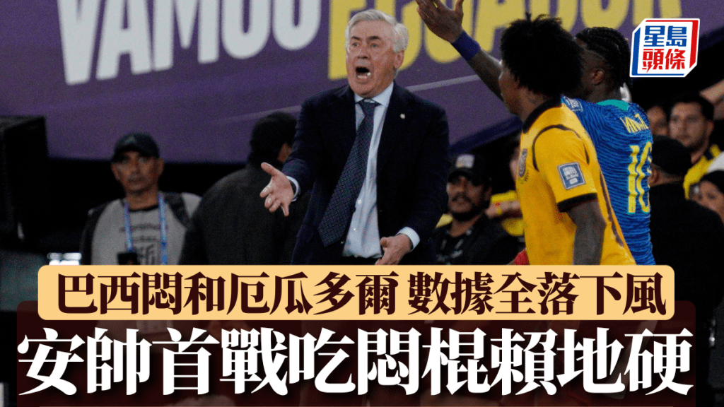 巴西新帥安察洛堤。Reuters