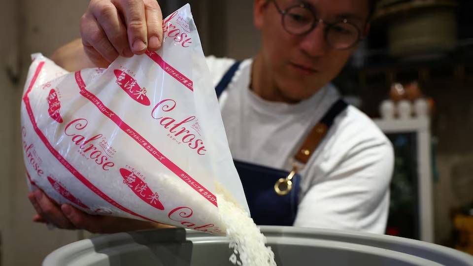 據報,特朗普要求日本購買更多美國大米。 路透社