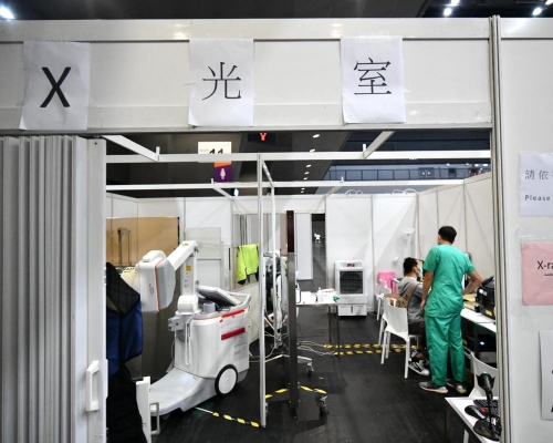 亞博館社區治療設施下午啟用。