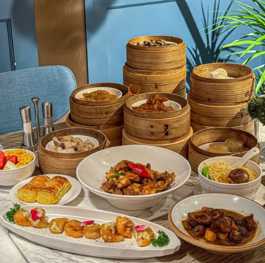 廣州飲茶美食2024 | 1.粵宴餐廳 午市放題點心種類多。（圖片來源：大眾點評@yanyan本來就是軟妹紙）