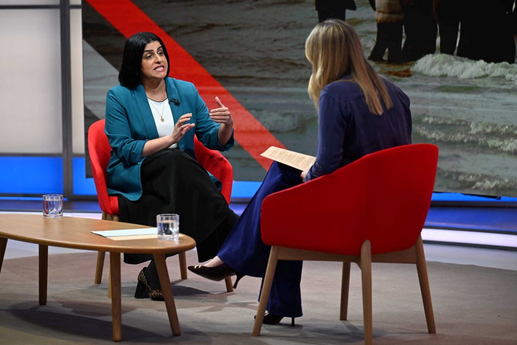 英國內政大臣馬曼婷（Shabana Mahmood）。路透社