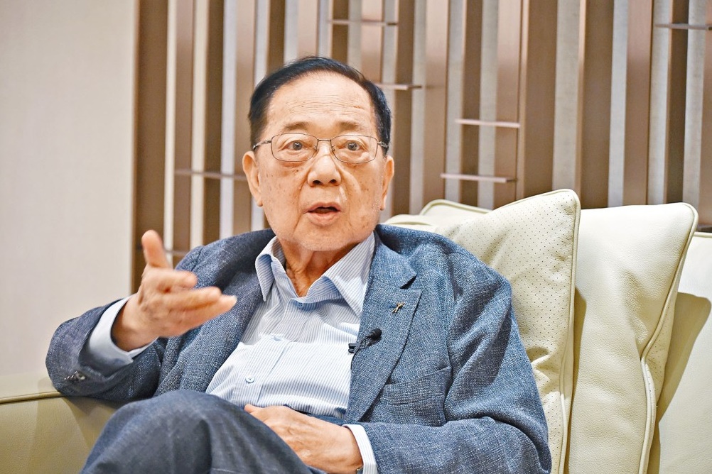 地產建設商會主席梁志堅。 地產建設商會主席梁志堅。