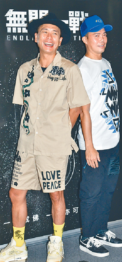 ■在新片中黃宗澤與謝天華飾演親兄弟。