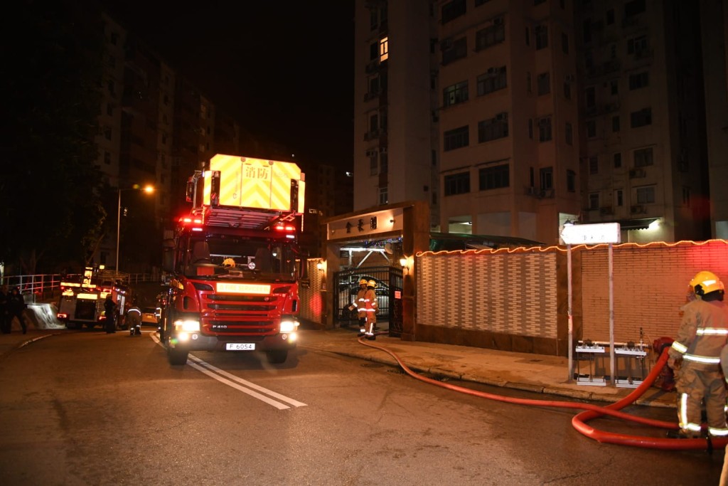 消防經初步調查,相信起火原因無可疑。