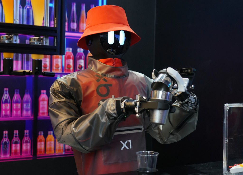 2026世界機械人大會在北京舉行。新華社