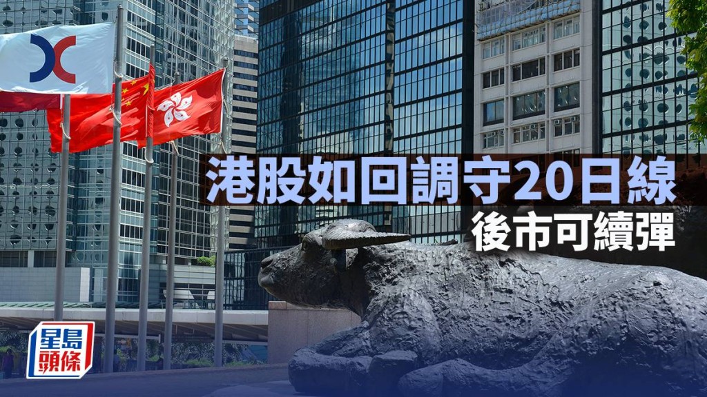 港股如回調守20日線 後市可續彈｜古天后