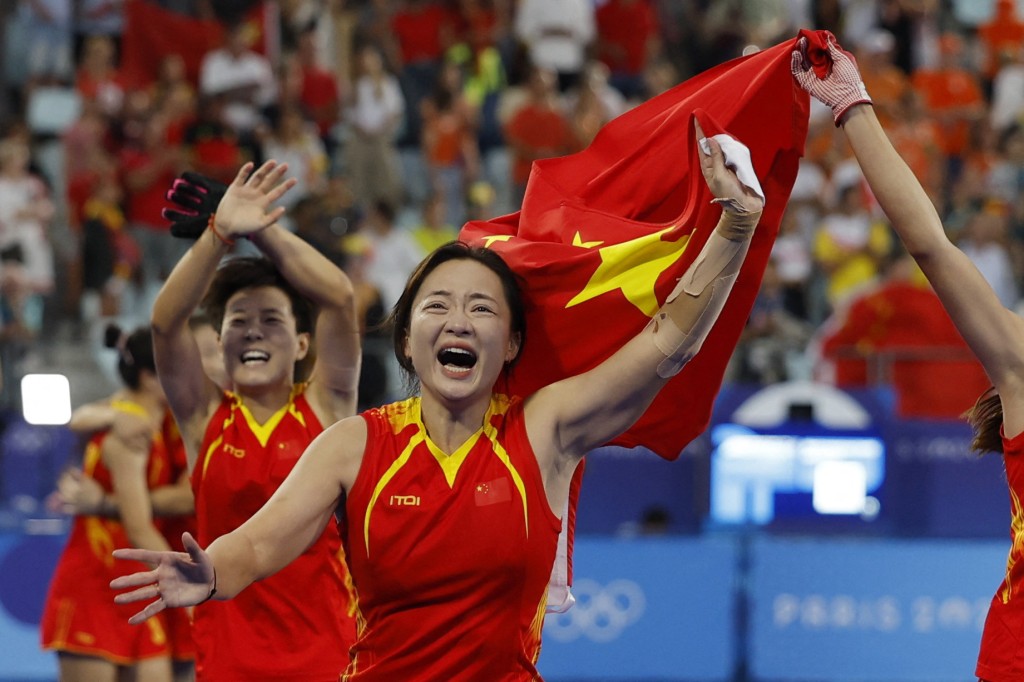 國家隊自2008北京奧運後，再闖女子曲棍球決賽。REUTERS