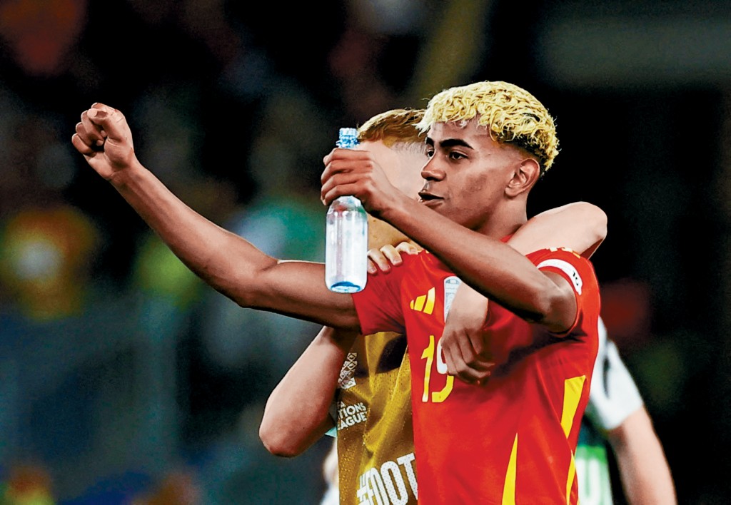 拉明耶馬成為西班牙贏波功臣。