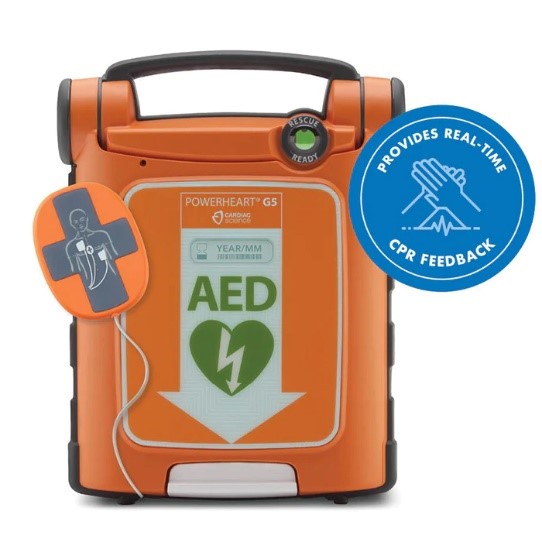 Powerheart G5 全自動體外除顫器(AED) Powerheart G5 全自動體外除顫器(AED)