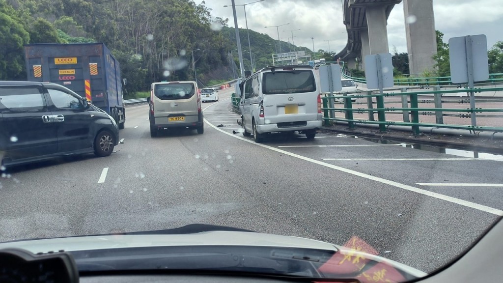 屯門公路「拓海彎」又出事 2日2宗交通意外