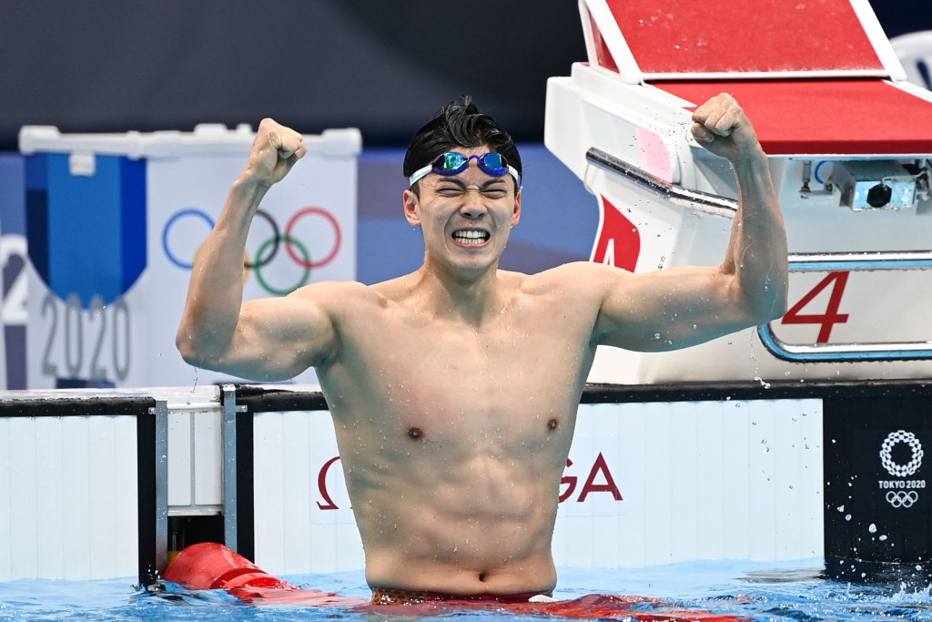 汪順在東奧成為歷來第一位，奪男子200米混合泳冠軍的亞洲泳將。