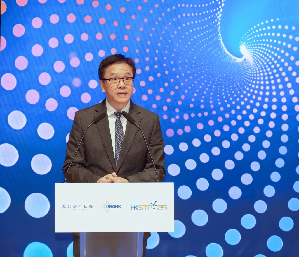 創新科技及工業局局長孫東教授。 創新科技及工業局局長孫東教授。