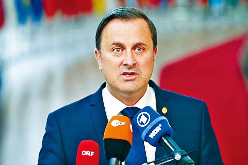 卢森堡首相贝特尔。