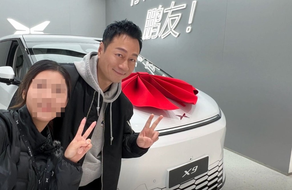 昨日有網民公開黎耀祥換國產車的照片。