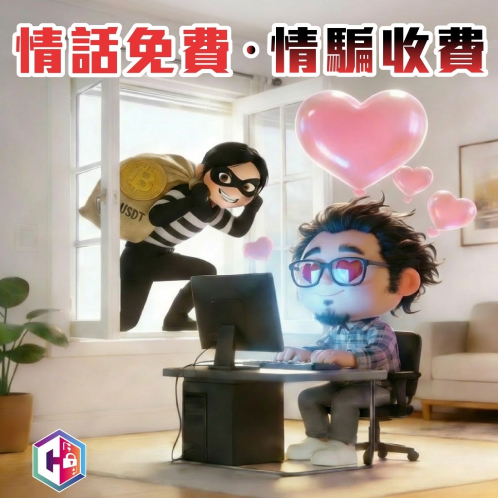 有從事電腦行業的48歲男子，墮入網戀騙局損失220萬元。守網者FB