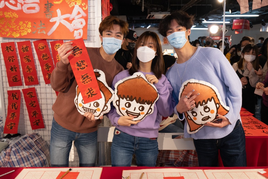 「大乾爹」新春年宵市集於即日至2月11日舉行。