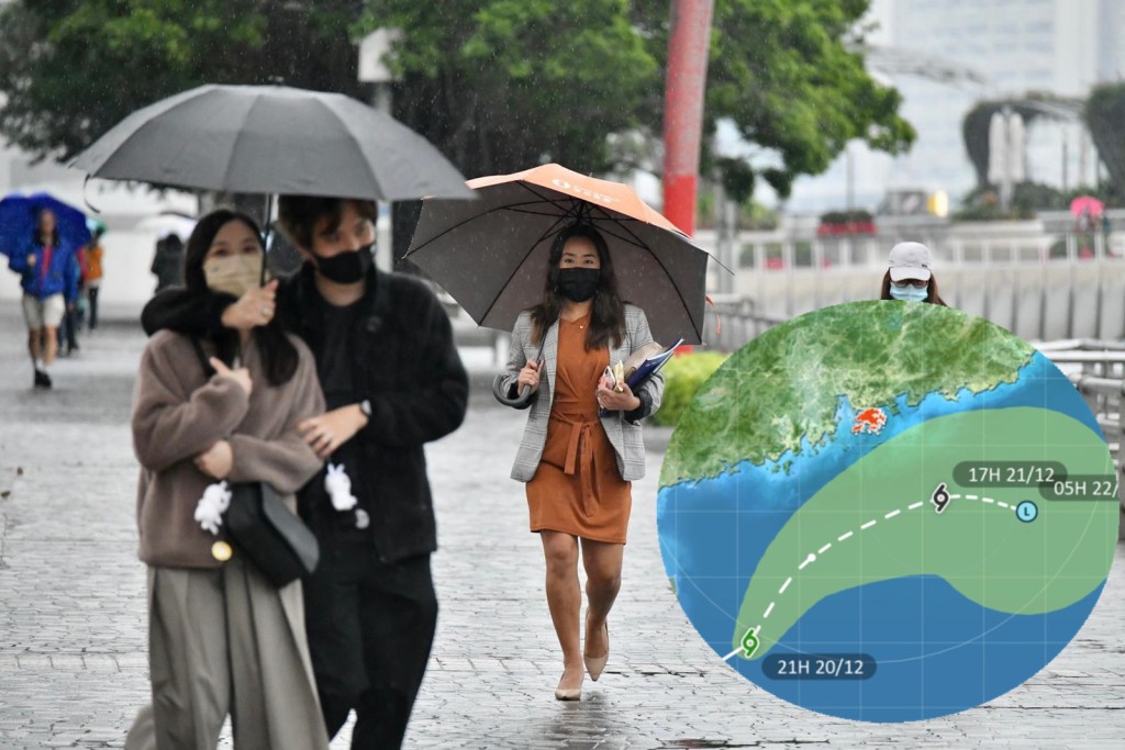 預測多雲,間中有雨。今晚及明早雨勢較為頻密,明日稍後雨勢減弱。