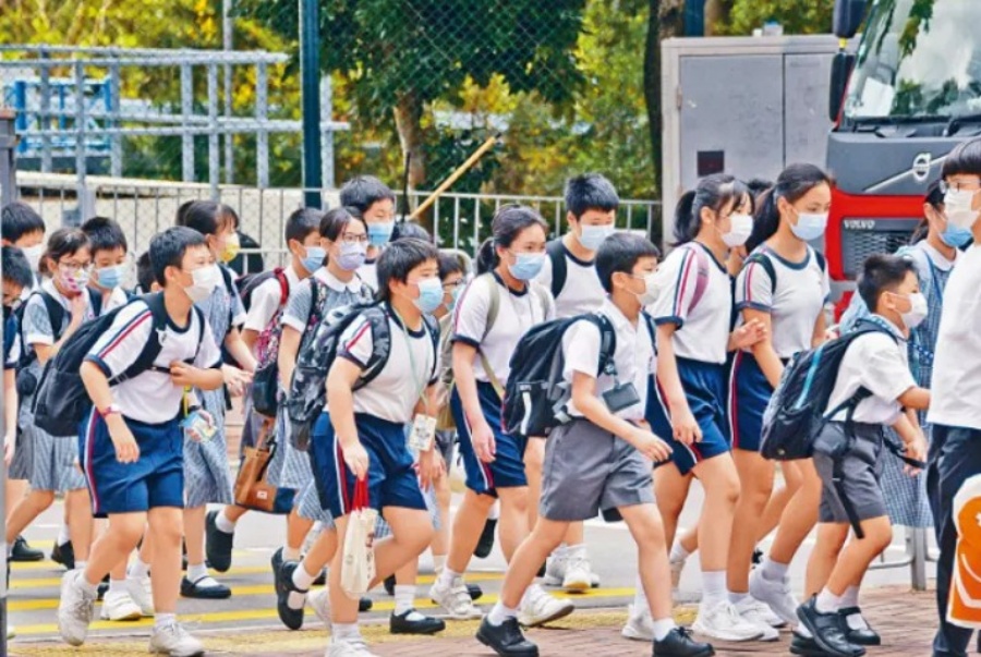 何漢權指出，作為教育工作者必須向學生弘揚善良價值。資料圖片