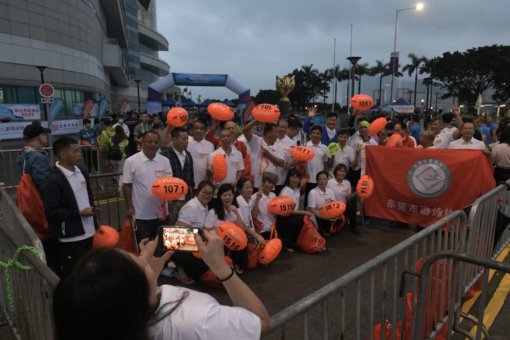 維港泳參賽名額為4000個。資料圖片