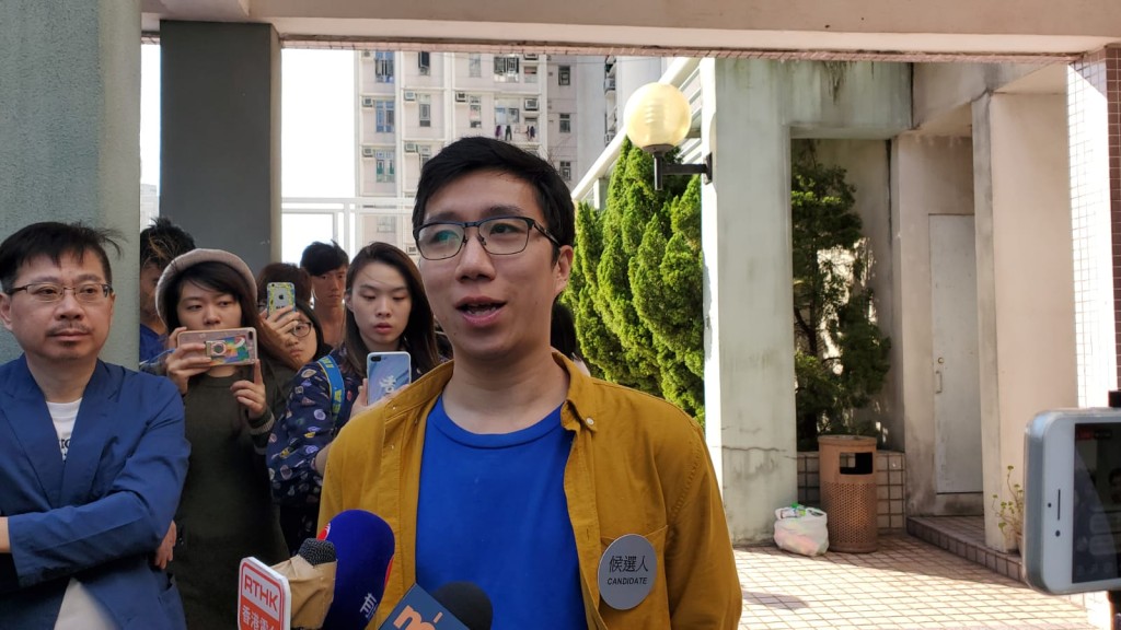 落選的馮德森。