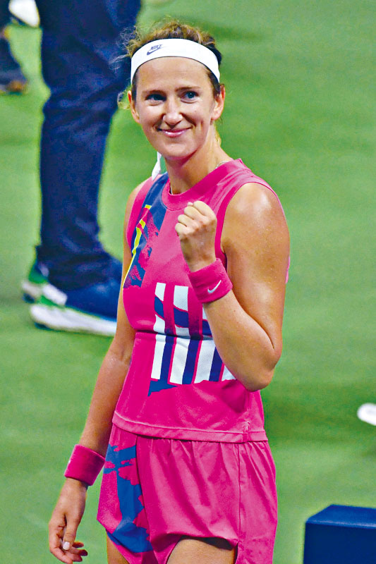 ■單親媽媽艾莎蘭卡揚言要在決賽中爭勝，為兒子樹立好榜樣。