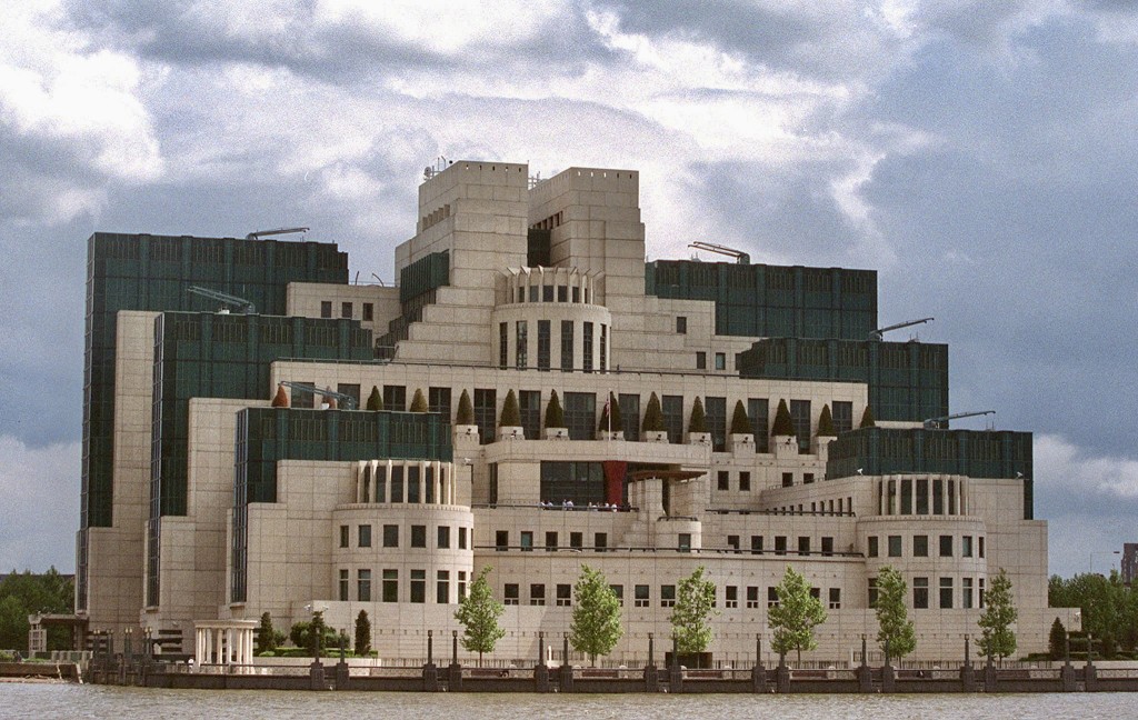 英國MI6總部。 資料圖片