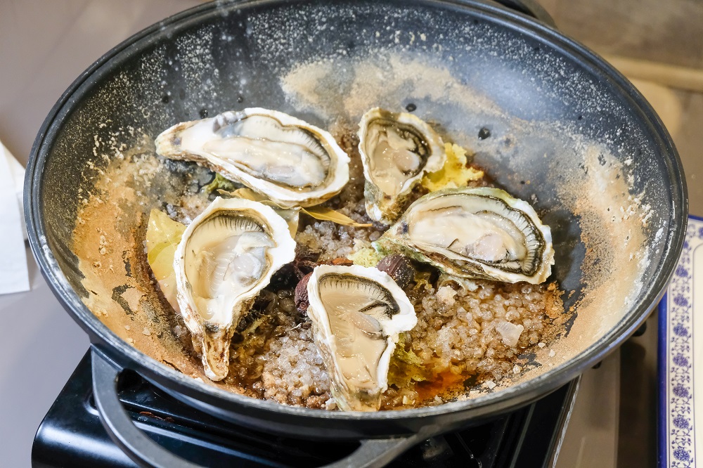 岩鹽乾焗鮑魚——大澳德發餐廳 任食大閘蟹放題 