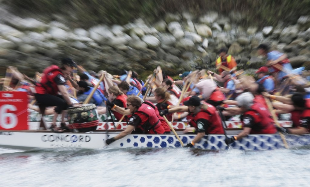 加鋁龍舟節是每年六月間，溫哥華的大事之一。