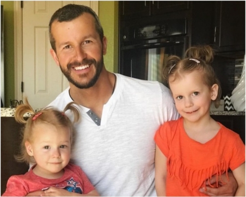 克里斯與兩名幼女合照。圖：Shanann Watts instagram