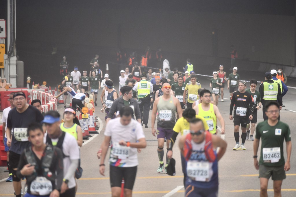 渣打马拉松为本港年度体育盛事之一。资料图片