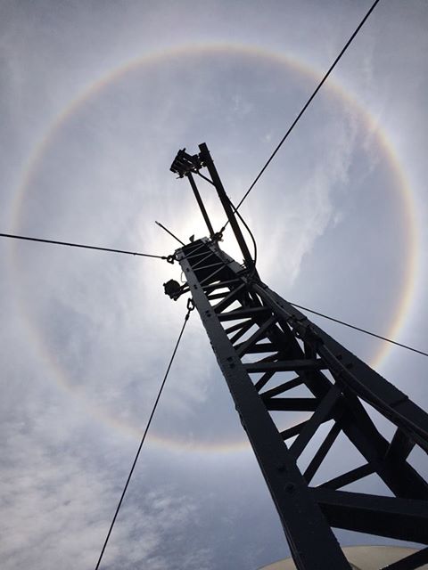 尖沙咀天文台也看見。社區天氣觀測計劃 CWOS