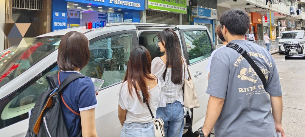 警方于新蒲岗扫黄，拘捕两名年龄分别为35岁及39岁的中国籍女子。警方图片
