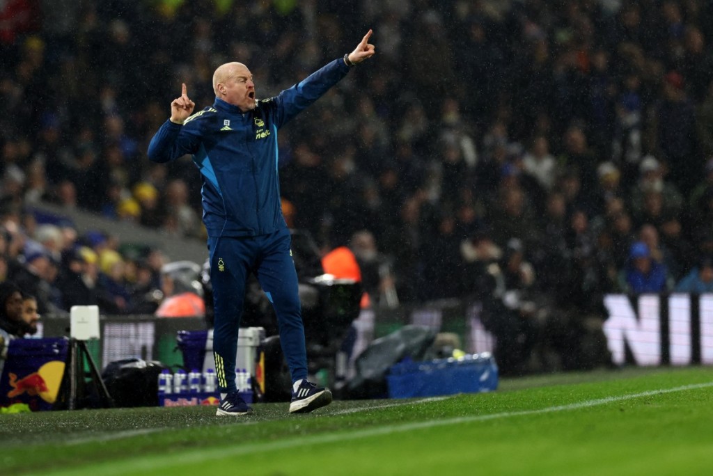 戴治僅帶領森林114天便被辭退。法新社