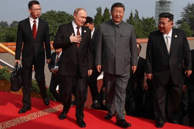 金正恩在華行程受外界關注。法新社 金正恩在華行程受外界關注。法新社