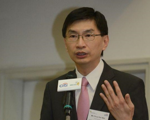 香港社會服務聯會行政總裁蔡海偉表示,減少長期服務金損害僱員離職保障。資料圖片
