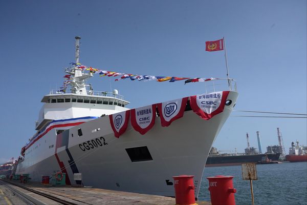 「新竹舰」由台湾自己制造。
