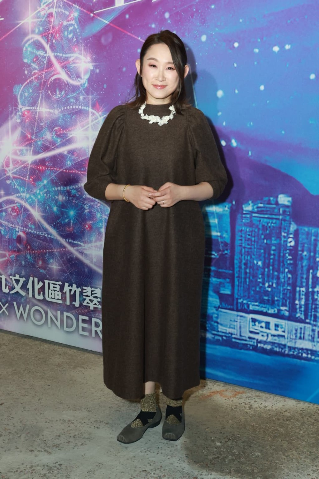 在西九文化區竹翠公園舉行的《普世平安星光夜音樂會》,王菀之參與演出。 在西九文化區竹翠公園舉行的《普世平安星光夜音樂會》,王菀之參與演出。