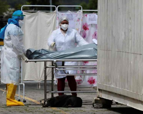 巴西至今有2300多人染疫死亡。AP