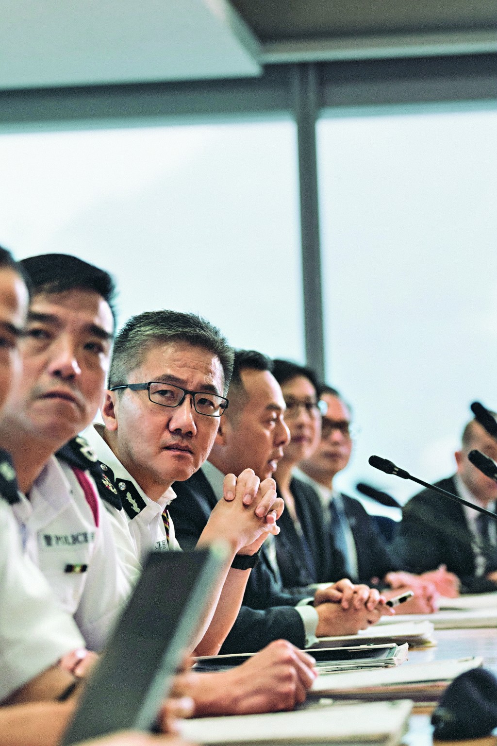 警務處處長蕭澤頤表示，希望《守城前傳》能夠讓公眾了解警隊工作。《守城前傳》劇照
