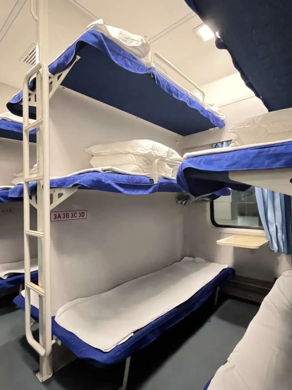 火車臥鋪。 網圖