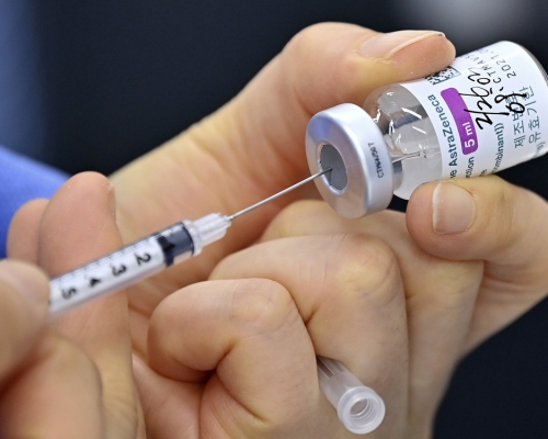 南韓男子接種阿斯利康疫苗後死亡，死者為五旬糖尿病患者。AP圖片