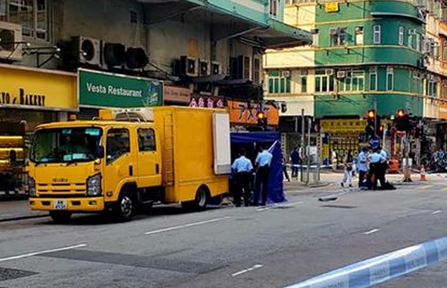 老翁當場死亡