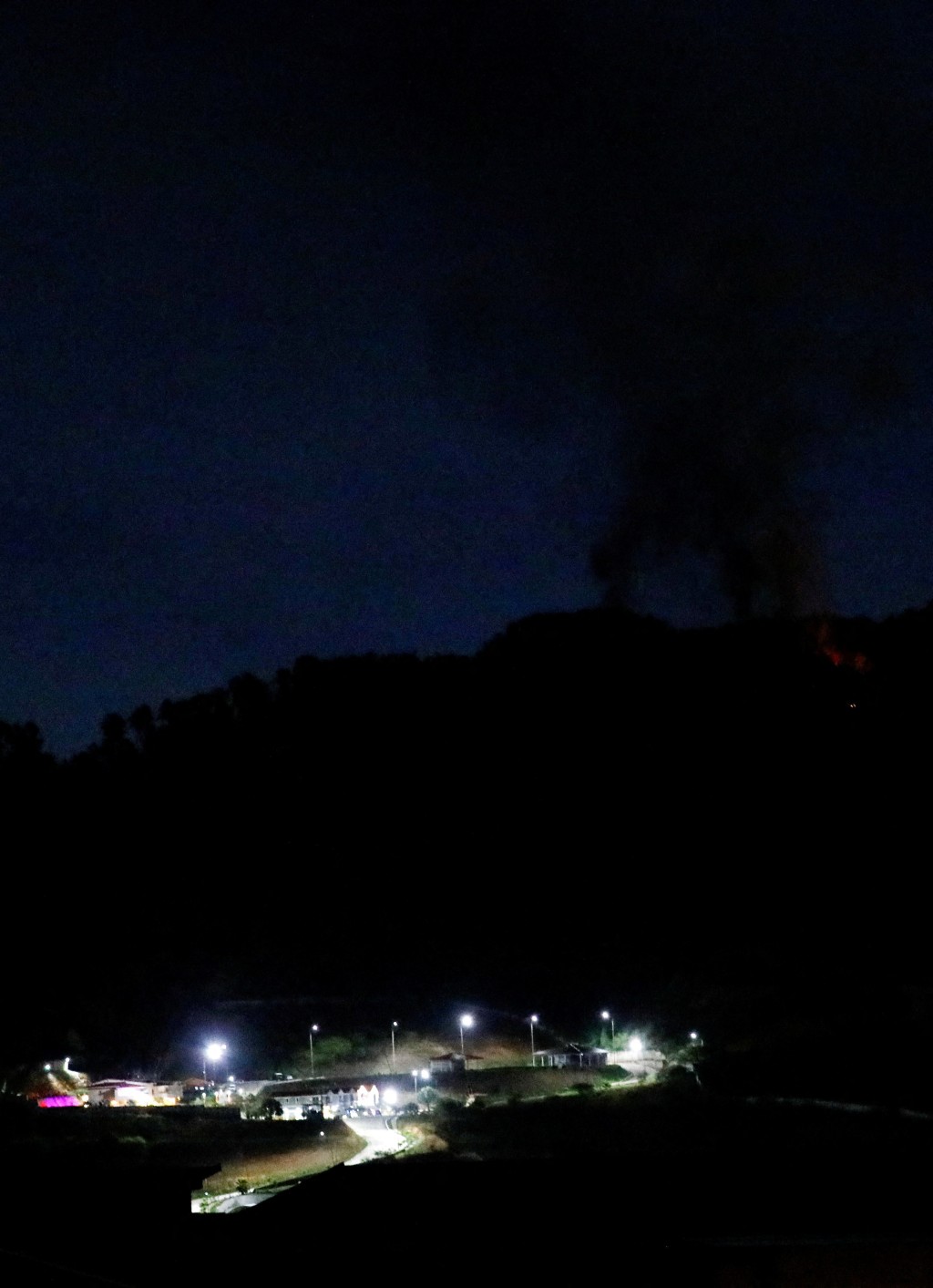 委內瑞拉遭美軍空襲畫面。 路透社