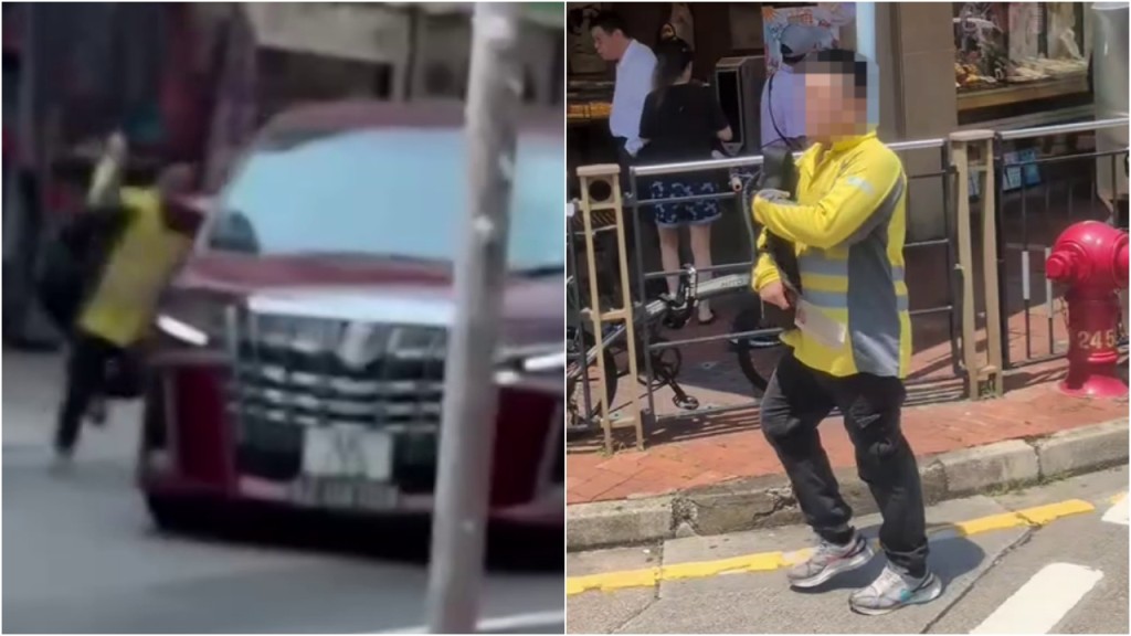 元朗鬧市持刀漢．內情｜據悉與前妻爭吵後發洩 亂劈陌生七人車後逃遁 警全力追緝
