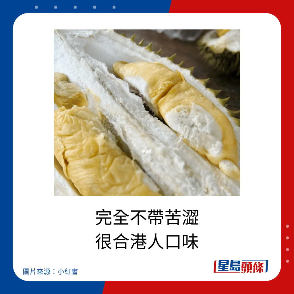 榴槤品種推介｜馬來西亞江海完全不帶苦澀 很合港人口味。