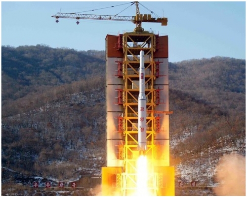 北韓對上一次發射衛星，是去年2月「發射光明星-4號」衛星。 