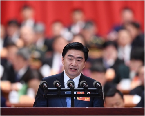 王榮指今年要增強港澳同胞的國家向心力。