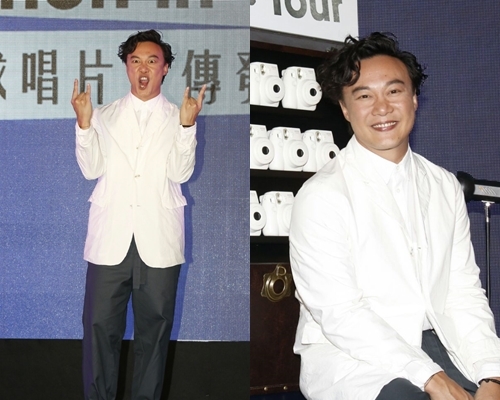 Eason自言很久沒做細場，突然與觀眾那麼親近反而會怯場。