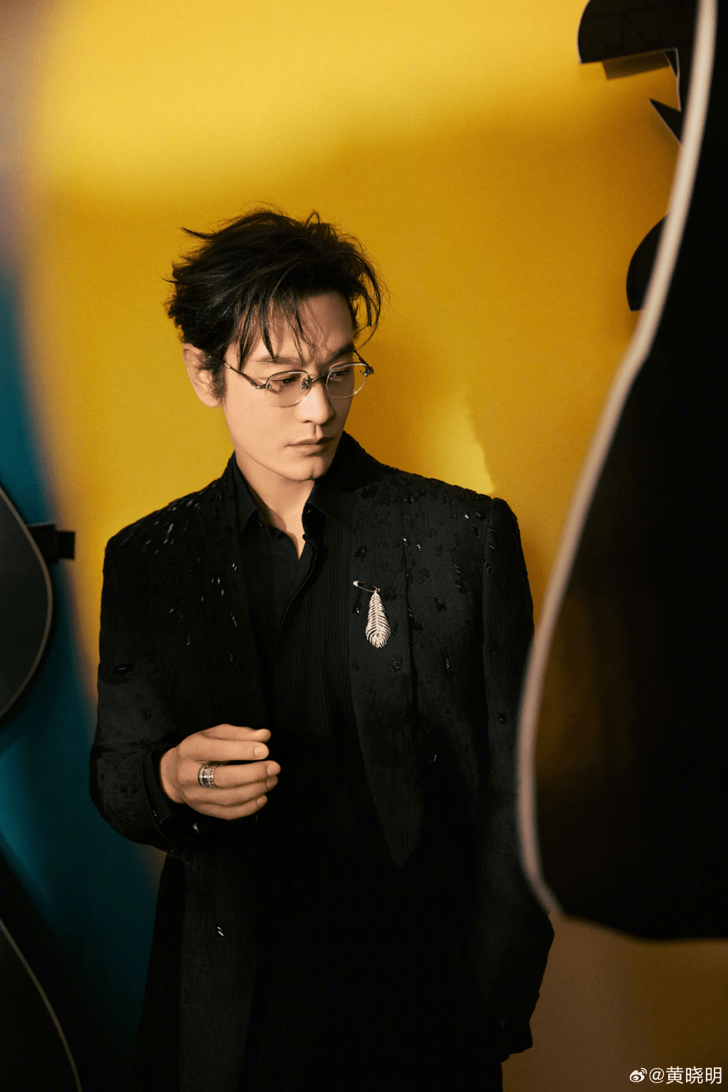 中國內地男演員黃曉明。 微博 中國內地男演員黃曉明。 微博