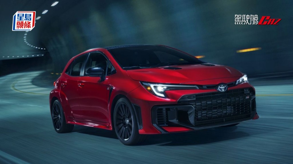 豐田北美地區剛推出2025年全新GR Corolla,增設8速DAT自動波箱選擇,引擎扭力輸出增至40.79kgm。
